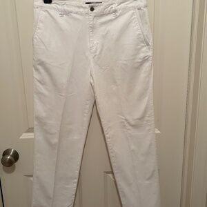 Apostrophe Women's Stretch White Comfortable Jeans Size 10 Nice